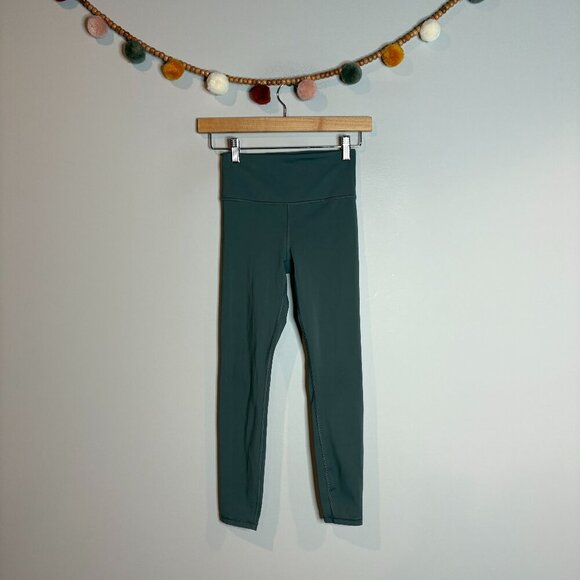 Athleta Elation 7/8 tight dark green - Picture 1 of 5